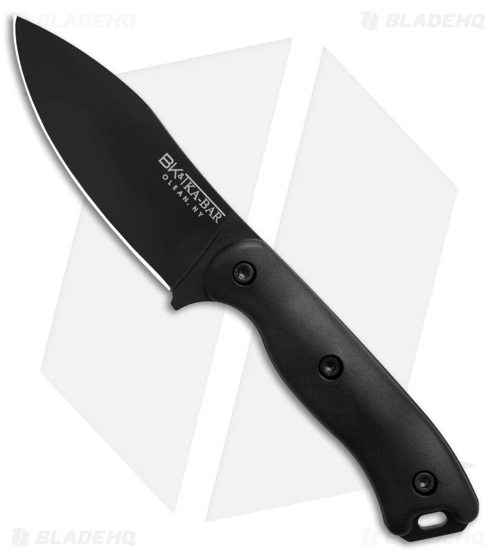 Kabar Becker Nessmuk Fixed Blade Knife Black Ultramid (4.3" Black) 1 Kabar Becker Nessmuk Fixed Blade Knife Black Ultramid (4.3" Black)