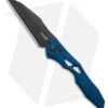 Kershaw Launch 13 Automatic Knife Blue Aluminum (3.5" Black)