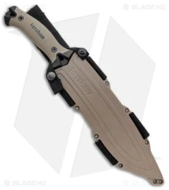 Kershaw Camp 10 Fixed Blade Knife Machete Tan (10" Black) 1077TAN 5 Kershaw Camp 10 Fixed Blade Knife Machete Tan (10" Black) 1077TAN -Knives Store Kershaw Camp 10 Machete Tan 1077TAN BHQ 80576 jr sheath large