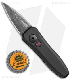Kershaw Launch 4 CA Legal Automatic Knife Black Aluminum (1.9" Damascus) 14 Kershaw Launch 4 CA Legal Automatic Knife Black Aluminum (1.9" Damascus) -Knives Store Kershaw Launch 4 CA Legal Damascus 7500DAM BHQ 67750 jr bottlecap large