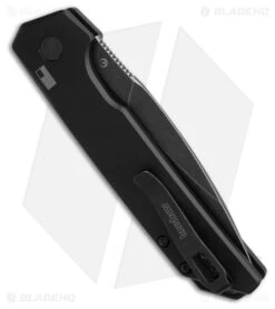 Kershaw Launch Iridium Automatic Knife Black Aluminum/G-10 (3.5" Black SW) -Knives Store Kershaw Launch Iridium Automatic Knife Black Aluminum G 10 3.5in Black SW BHQ 221677 hd side large