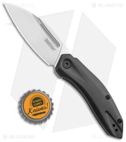 Kershaw Turismo Assisted Opening Knife Black Stainless Steel (2.9" Satin) 5505 -Knives Store Kershaw Turismo Assisted Opening Black SS Satin 5505 BHQ 94070 jr bottlecap large