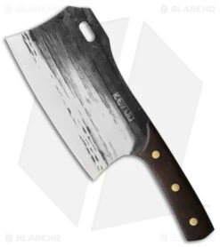 Ketuo Cleaver Kitchen Knife Walnut Wood (7.5" Satin)