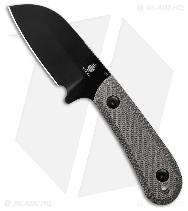 Kizer Tyler Barnes Deckhand Fixed Blade Knife Black Micarta/G-10 (2.9" Black) 1 Kizer Tyler Barnes Deckhand Fixed Blade Knife Black Micarta/G-10 (2.9" Black)