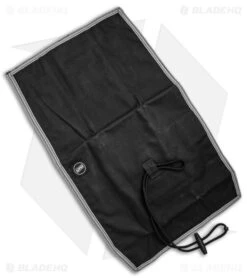 KNAFS Tool Burrito Maintenance Knife Roll Carry Case - Black Canvas -Knives Store Knafs Co Tool Burrito Maintenance Pouch BHQ 175529 jr back large