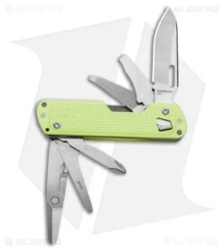 Leatherman Free T4 Multi-Purpose 12-in-1 Folding Lunar (2.2" Satin) 832684