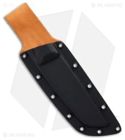 Leatherman Pioneer Fixed Blade Knife Orange Pop G-10 (5" Stonewash) -Knives Store Leatherman Pioneer Fixed Blade Knife Orange Handle Satin BHQ 214915 td sheath large