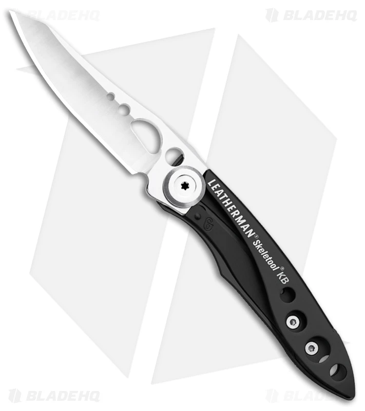 Leatherman Skeletool KB Liner Lock Knife Black Stainless (2.6" Satin) 832385 1 Leatherman Skeletool KB Liner Lock Knife Black Stainless (2.6" Satin) 832385