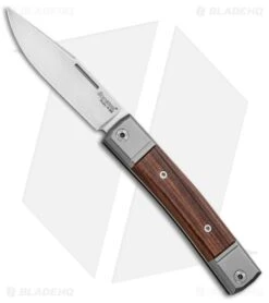 LionSteel BestMan Traditional Slip Joint Knife Santos Wood (2.88" Satin)