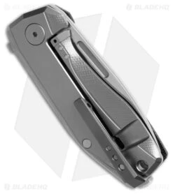 LionSteel Nano Frame Lock Knife Black Canvas Micarta (2.75" Satin MagnaCut) -Knives Store LionSteel Nano Frame Lock Knife Black Canvas Micarta 2in Magnacut BHQ 186451 td side large