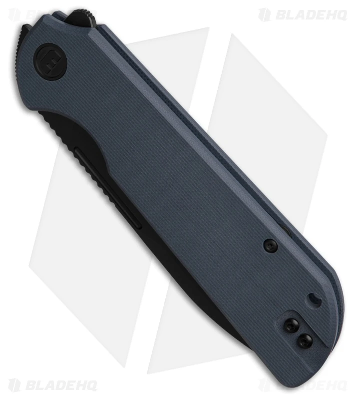 Liong Mah Design Binary Liner Lock Knife Blue G-10 (3.75" Black SW) 2 Liong Mah Design Binary Liner Lock Knife Blue G-10 (3.75" Black SW) - Image 2