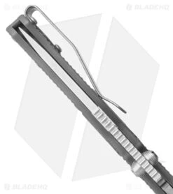 Lynch Northwest Demko Short-Deep Carry Titanium Pocket Clip (Stonewash) -Knives Store Lynch Northwest Demko Short Deep Carry Pocket Clip Stonewash 3 large