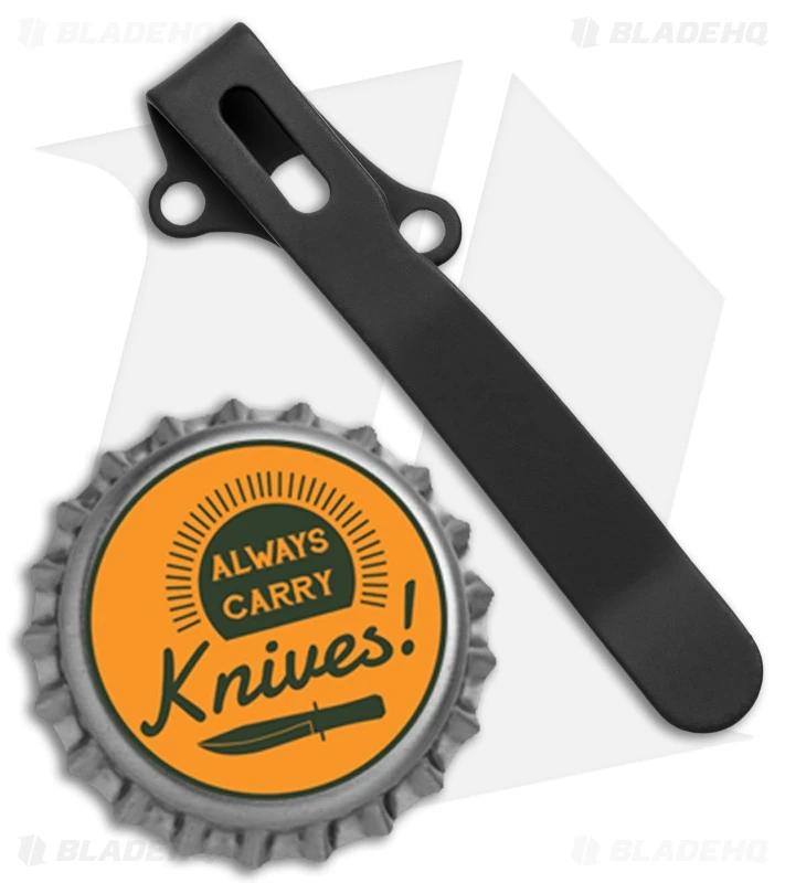 Lynch Northwest Demko Short-Deep Carry Titanium Pocket Clip (Black Cerakote) 2 Lynch Northwest Demko Short-Deep Carry Titanium Pocket Clip (Black Cerakote) - Image 2