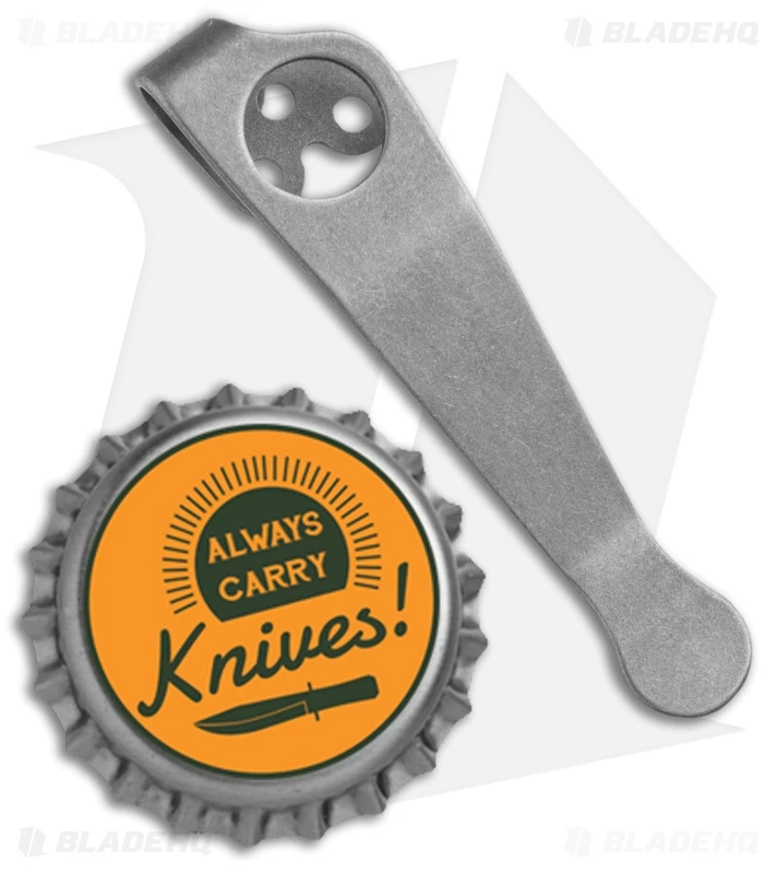 Lynch Northwest Spyderco Para 3 Right Hand Pocket Clip (Stonewashed) 2 Lynch Northwest Spyderco Para 3 Right Hand Pocket Clip (Stonewashed) - Image 2