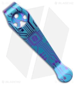 Lynch Northwest Standard Titanium Spyderco Pocket Clip - Short Circuit