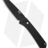 MKM Ben Petersen Yipper MagnaCut Crossbar Lock Knife Black G-10 (Black)