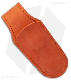 MKM Leather Pocket Knife Sheath - Orange