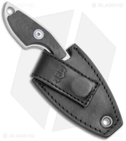 MKM Voxnaes Mikro 2 Fixed Blade Knife Black G-10 (2" SW Sheepsfoot) MR02-GBK -Knives Store MKM MIKRO 1 Fixed Black G 10 SW BHQ 121223 jr sheath large