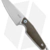 MKM Makro 2 Fixed Blade Sheepsfoot Knife Green Canvas Micarta (2.87" SW)