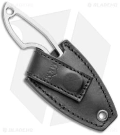 MKM Voxnaes Mikro 2 Fixed Blade Knife Skeletonized Stainless Steel (2" SW) -Knives Store MKM Voxnaes Mikro 2 Fixed Skeletonized SS SW BHQ 117244 jr sheath large