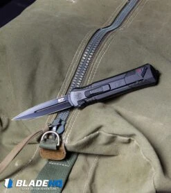 S&W M&P OTF Assist Finger Actuator Tanto Knife (3.2" Black Serr) 15 S&W M&P OTF Assist Finger Actuator Tanto Knife (3.2" Black Serr) -Knives Store MP OTF Spring Assisted Spear Point Knife Gray Black BHQ 80731 kp lifestyle web large 1