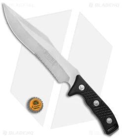 Microtech Arbiter Fixed Blade Knife Black G-10 (8.75" SW) 104-11 -Knives Store Microtech Arbiter Serr SW 104 11 BHQ 118362 jr bottlecap large
