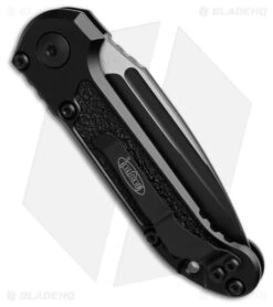 Microtech LUDT Gen III S/E Automatic Knife Black Al (3.5" Two-Tone) 1135-1 T -Knives Store Microtech LUDT Gen III SE Automatic Knife Black Al 3.5in Two Tone BHQ 199967 hd side large