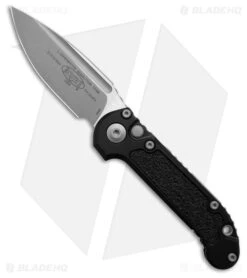 Microtech LUDT Gen III S/E Automatic Knife Black Al + 3M (3.5" Apocalyptic)
