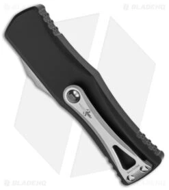 Marfione Customs Hera S/E OTF Knife Black (3" Two-Tone Diamondwash) -Knives Store Microtech Marfione Custom Hera SE OTF Auto Black TT Diamondwash BHQ 146621 jr side large