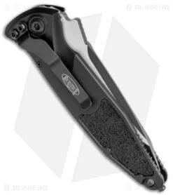 Microtech Socom Elite Automatic Knife Black (4" Two-Tone) 160A-1T -Knives Store Microtech Socom Elite Auto Black TT 160 1T BHQ 89765 jr side large