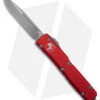 Microtech Ultratech S/E OTF Automatic Knife Red Al (3.4" Apocalyptic)121-11APRD