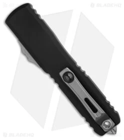 Microtech Ultratech ZBP Gen III D/E OTF Automatic Knife Black (3.5" Stonewash) -Knives Store Microtech Ultratech ZBT DE OTF Automatic Knife Black Bohler BHQ 2025994 td side large