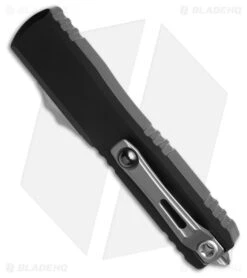 Microtech Ultratech ZBP Gen III S/E OTF Automatic Knife Black (3.5" Stonewash) -Knives Store Microtech Ultratech ZBT SE OTF Automatic Knife Black 3in SW BHQ 210665 td side large