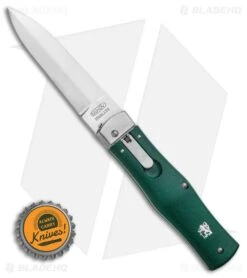 Mikov 241 Predator Lever Lock Auto Knife ABS Green (3.75" Polish) Pocket Clip -Knives Store Mikov 241 Predator Leverlock Automatic Knife ABS Green 3.75 Polish Pocket Clip BHQ 117829 LS Bottlecap large