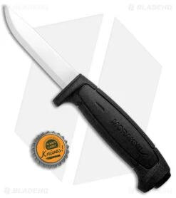 Morakniv Basic 511 Fixed Blade Knife Black (3.5" Satin) -Knives Store Morakniv Basic 511 Black Satin BHQ 48050 jr bottlecap large