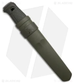 Morakniv Garberg Fixed Blade Knife Green (4.25" Black) -Knives Store Morakniv Garberg Fixed Blade Knife Green 4in Black BHQ 216783 td side large