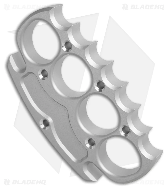 NCC Knives Grapnel Spiked Knuckle - Clear Aluminum 2 NCC Knives Grapnel Spiked Knuckle - Clear Aluminum - Image 2