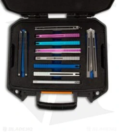 Nalpak Pelican Vault V100 Balisong Case - Blade HQ Edition (12 Pockets) -Knives Store Nalpak Pelican Vault V100 Knife Case Blade HQ Edition BHQ 119378 kr bali large