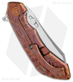 Olamic Cutlery Wayfarer 247 Frame Lock Knife Molten Burple Titanium (3.5" Satin) -Knives Store Olamic Cutlery Wayfarer 247 Frame Lock Knife Molten Burple Titanium Satin BHQ 189562 kc side large