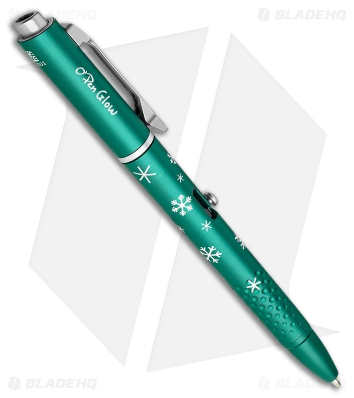 Olight O'Pen Glow Flashlight W/ Green LaserPen Snowflake Green (120 Lumens) 1 Olight O'Pen Glow Flashlight W/ Green LaserPen Snowflake Green (120 Lumens)