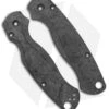Flytanium Custom Shred Carbon Fiber Lotus Scales For Spyderco Paramilitary 2