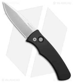 Pro-Tech Duke 2 Automatic Knife Black Aluminum (2.7" SW MagnaCut)