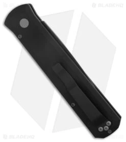 Pro-Tech Godfather Automatic Knife Black Aluminum (4" Black) 921 -Knives Store Pro Tech Godfather Automatic Knife Black Black 921 BHQ 0454 kr side large