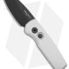 Pro-Tech Runt 5 Reverse Tanto Automatic Knife Silver Aluminum (1.9" DLC)