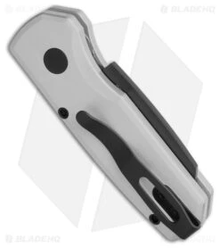 Pro-Tech Runt 5 Reverse Tanto Automatic Knife Silver Aluminum (1.9" DLC) 5 Pro-Tech Runt 5 Reverse Tanto Automatic Knife Silver Aluminum (1.9" DLC) -Knives Store Pro Tech Runt 5 Reverse Tanto Automatic Knife Silver Aluminum 1in DLC BHQ 219559 td side large