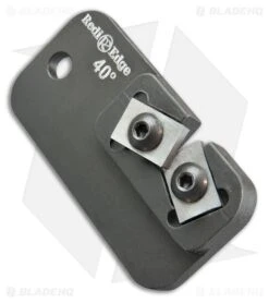 Redi Edge Dog Tag 40 Degree Pull Through Sharpener Black - RE34025