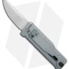 Reate Knives Reate EXO Mini Drop Point Gravity Knife Gray Aluminum (2.6" Satin Nitro-V)