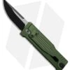 Reate Knives Reate EXO Mini Drop Point Gravity Knife Green Aluminum (2.6" PVD Nitro-V )