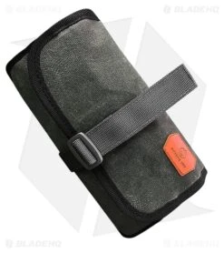 Roaring Fire Pioneer Mini Tool Roll Moss Green Waxed Canvas