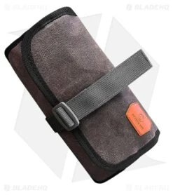 Roaring Fire Pioneer Mini Tool Roll Rustic Brown Waxed Canvas